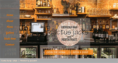 Desktop Screenshot of cactusjacks.co.uk